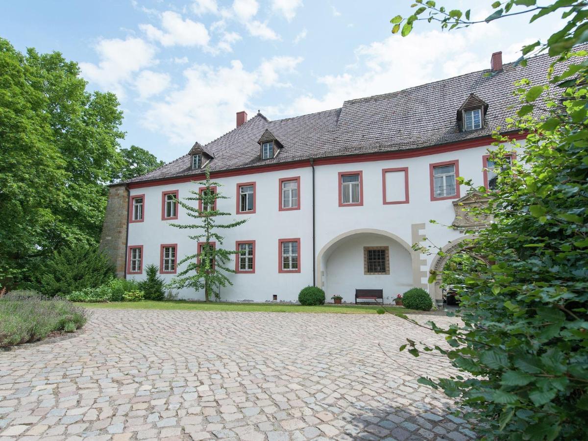 Vintage Apartment in Arzberg Triestewitz with Terrace Exterior foto