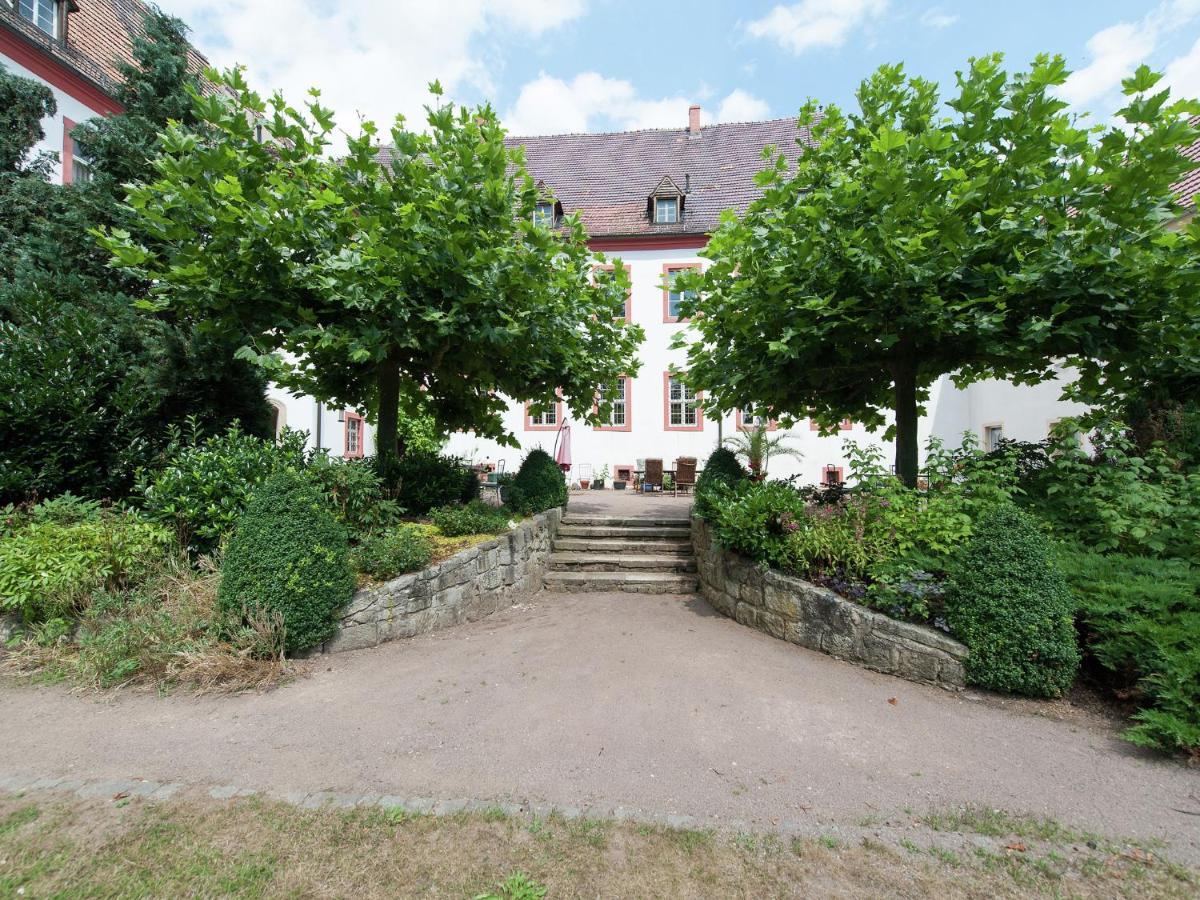 Vintage Apartment in Arzberg Triestewitz with Terrace Exterior foto